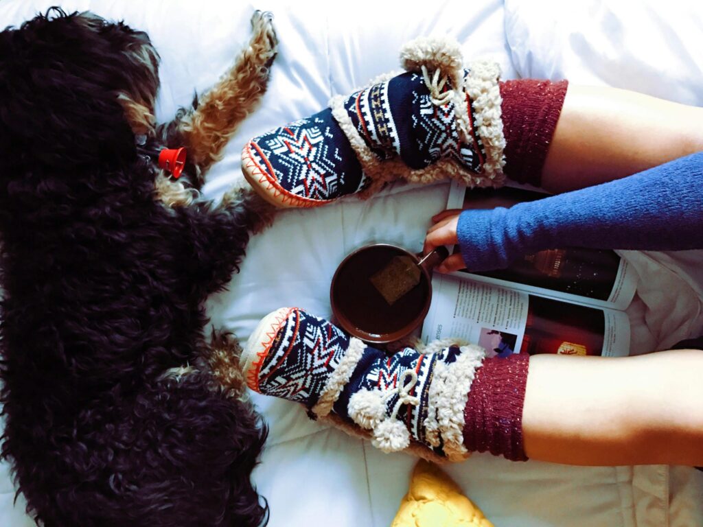 cozy winter home
